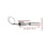 2pcs Side Loading Liquid Water Level Sensor Horizontal Float Switch Chrome 3