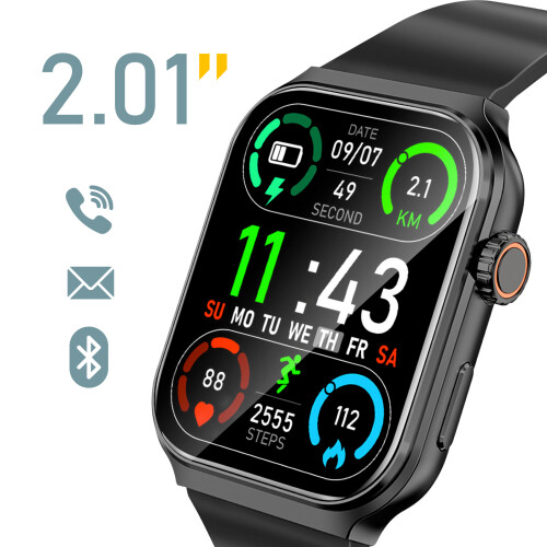 Akashi Bluetooth Connected Watch Sport Tracking Hands-free calls 2
