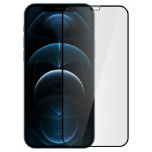 Avizar Tempered Glass Screen Protector for iPhone 12 / 12 Pro Beveled Edges