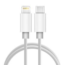 Avizar USB-C naar Lightning Kabel Snel Opladen en Synchronisatie Resistent Silicone 1m
