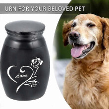 Mini Urn For Ashes Cremation Memorial Keepsake Container Jar Stainless
