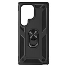 Avizar Hybrid Schutzhülle für Samsung Galaxy S24 Ultra, Ring-Halterung