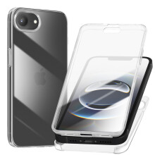 Avizar Integrale hoes voor iPhone 16e Tactiele verhoogde camerarand