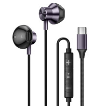 LinQ Fones Intra USB-C Magnéticos Música e Chamadas Mãos Livres