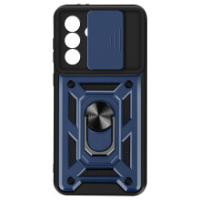 Mayaxess Hoesje voor Galaxy A26 met Schuifbare Camera Cover en Magnetische Ring