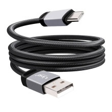 LinQ USB naar USB-C Kabel 27W - 3A Snellader - 1.2m