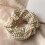 Classic Scrunchie for Cotton Vichy Vintage Light Brown Hair 1