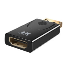 LinQ Adattatore Video DisplayPort Maschio a HDMI Femmina 4K Ultra HD Compatto