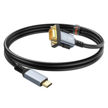 LinQ Cavo Adattatore Video USB-C a VGA 1.8m Risoluzione Full HD 1080p