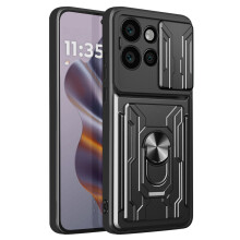 Avizar Cover voor Motorola Edge 50 Neo en 60 Neo Camera Cover / Stand / Kaarthouder