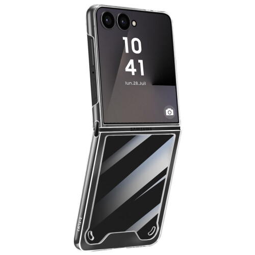 Avizar Custodia per Samsung Galaxy Z Flip 7 Rigida e Pieghevole con Cerniera