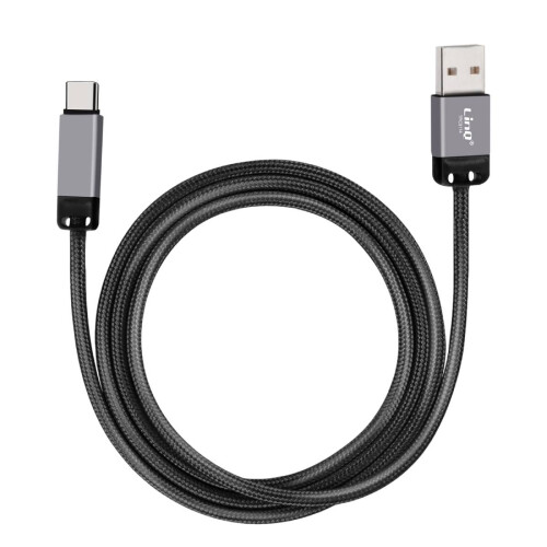LinQ Câble de Charge et Transfert USB vers USB-C 3A 27W Rapide 1.2m 1