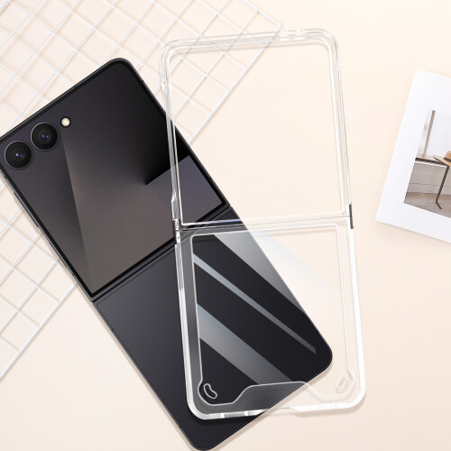 Avizar Custodia per Samsung Galaxy Z Flip 7 Rigida e Pieghevole con Cerniera 2
