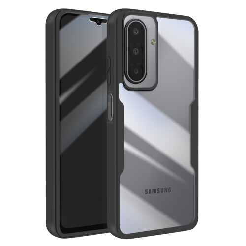 Avizar Capa Integral para Galaxy A17 com Borda de Silicone e Membrana Tátil 1