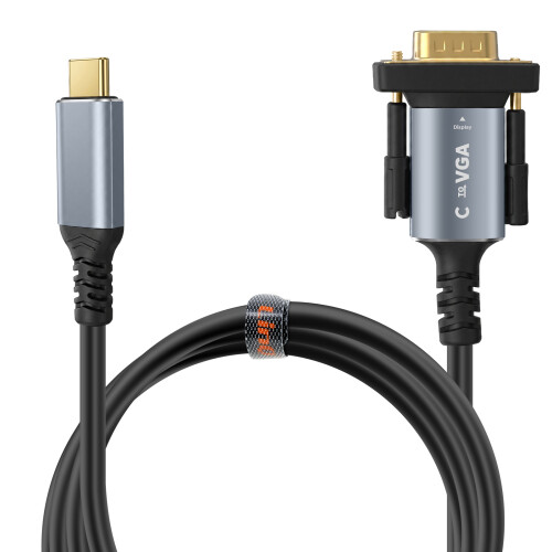 LinQ USB-C auf VGA Videoadapterkabel 1.8m Full HD 1080p 1