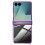 Avizar Capa Cromada para Galaxy Z Flip 7 com Proteção de Dobradiça 1