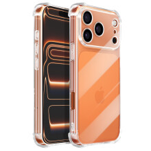 Mayaxess Hoesje voor iPhone 17 Pro Max van Siliconen met Versterkte Schokbestendige Hoeken