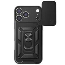 Mayaxess Hoesje geschikt voor iPhone 17 Pro Max - Magneet Ring & Camera Schuif