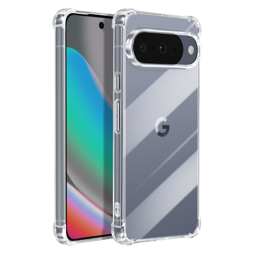 Mayaxess Hülle Pixel 10/10 Pro Silikon mit verstärkten Ecken