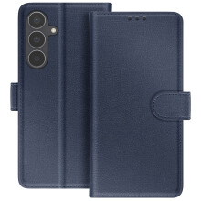 Avizar Portemonneehoesje voor Galaxy S25 FE Chesterfield-serie met standaardfunctie