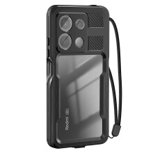 Redpepper Hoesje voor Redmi Note 13 5G Waterdicht IP68 met Inclusief Polsband