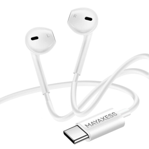 Mayaxess Bedrade USB-C Oortjes voor iPhone 17