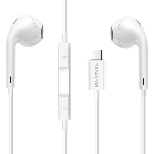 Mayaxess Bedrade USB-C Oortjes voor iPhone 17 Pro Max