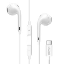 Mayaxess Fones de ouvido com fio USB-C com microfone integrado para iPhone 17 / 17 Pro / 17 Pro Max / 17 Air
