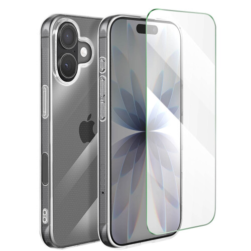 Mayaxess Pack de Proteção 2 em 1 Capa + Vidro Temperado para iPhone 17 1