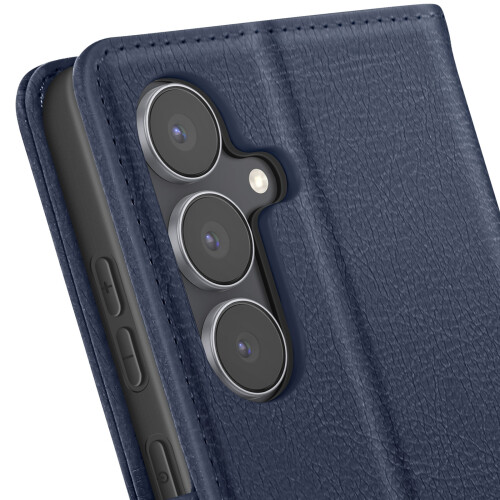 Avizar Capa Carteira para Galaxy S25 FE em Couro com Suporte 2