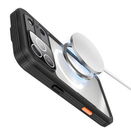 Shellbox MagSafe hoesje iPhone 17 Pro Max ShellBox Waterdicht IP68 Model met Polsband 2