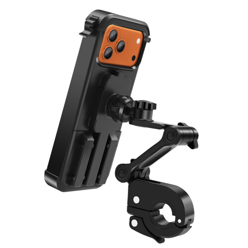 Avizar Supporto per telefono da bicicletta/moto con custodia integrale impermeabile e touch 1