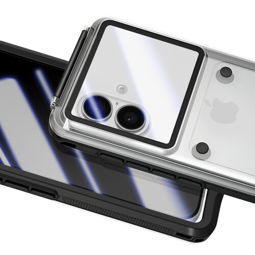 Avizar Funda impermeable para iPhone 17 IP68 resistente al agua 30m con cordón 2