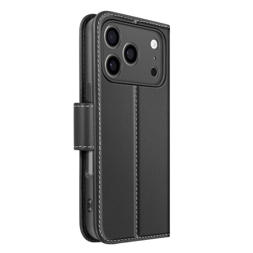 Avizar Capa Carteira em Couro com Suporte para iPhone 17 Pro Max