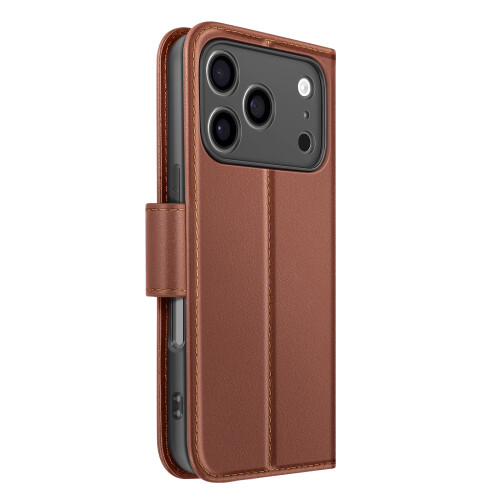 Avizar Capa Carteira em Couro com Suporte para iPhone 17 Pro Max