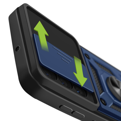 Mayaxess Hülle Galaxy A26 mit Kameraschutz & Magnetring 2