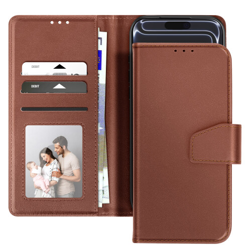 Avizar Capa Carteira em Couro com Suporte para iPhone 17 Pro Max 1