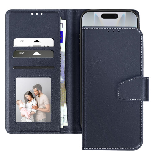 Avizar Capa Carteira em Couro com Suporte para iPhone 17 1
