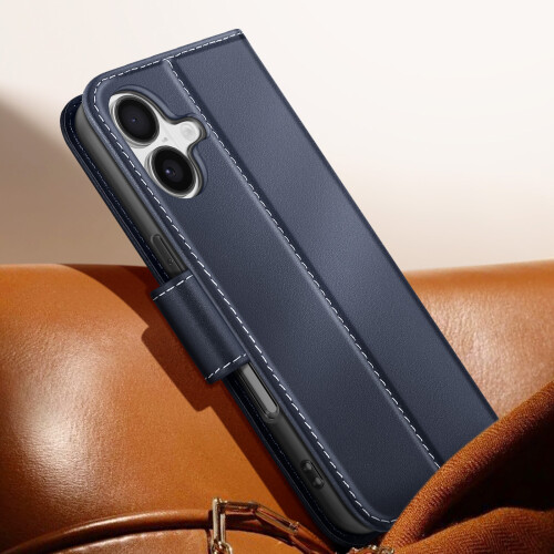 Avizar Capa Carteira em Couro com Suporte para iPhone 17 2