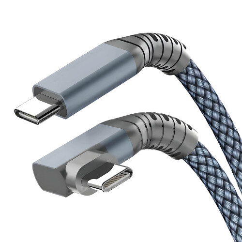 Avizar Cabo USB -C para USB-C com ângulo de 3 em 1 2m 1
