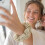 Classic Scrunchie for Cotton Vichy Vintage Light Brown Hair 3