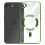 Avizar Beschermd siliconen hoesje voor iPhone 16e camera 5