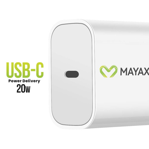 Mayaxess Chargeur pour iPhone 17 Pro USB-C 20W Rapide 2