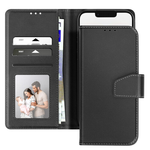 Avizar Capa Carteira em Couro com Suporte para iPhone 16e 1