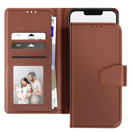 Avizar Capa Carteira em Couro com Suporte para iPhone 16e 1