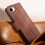 Avizar Capa Carteira em Couro com Suporte para iPhone 16e 3