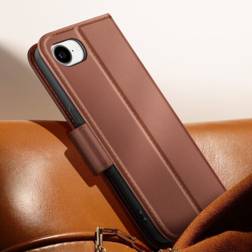 Avizar Capa Carteira em Couro com Suporte para iPhone 16e 2