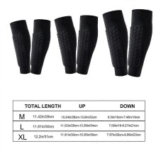1 Pair of Soccer Shin Guards Pads for Kid Youth AdultCalf Socks Protective Gear Outdoor Football Gear for Men and Women