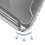 Avizar Cover per iPhone 16e Rigida Angoli Rinforzati Bordo Sollevato 4