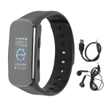 Voice Recorder Watch Noise Reduction HIFI MP3 Function Detachable Design Voice Activated Recorder for Court 8GB